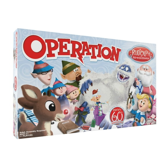 Operation® Rudolph The Red Nosed Reindeer 60th Anniversary Board Game, by USAopoly