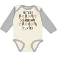 thumbnail image 3 of Inktastic Future Mushroom Hunter Mushrooms and Morels Boys or Girls Long Sleeve Baby Bodysuit, 3 of 5