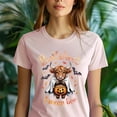 thumbnail image 5 of Funny Bullsheet I Mean Boo T-Shirt | Highland Cow Halloween Graphic Tee, Ash, Size 2XL, 5 of 6