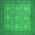 thumbnail image 1 of Ahgly Company Indoor Square Persian Green Bohemian Area Rugs, 6' Square, 1 of 1