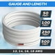 thumbnail image 2 of Cables para altavoces Direct Online, calibre 18, 500 pies, clasificación CL2, 2 of 7