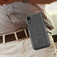iPhone XR Holster, Shell Holster Kickstand Case with Spring Belt Clip