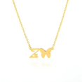 thumbnail image 1 of Collar con iniciales de corazón de mariposa para mujer, joyería con colgante de cadena de acero inoxidable, Gargantilla, regalo de amistad, 1 of 4