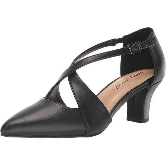 Easy Street Elegance Women's Slingback Pumps Color: Black Size: 7.5