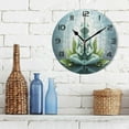 thumbnail image 3 of Wall Clock Yoga Frog 10 Inch Silent Non Ticking Quality Quartz Battery Operated Digital Round Easy to Read for Home Office Kitchen Home Decor, 3 of 7