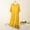 Yellow, variant on Naittoop Plus Size Women's Sleepwear Short Sleeve Nightdress Casual Loose Fit Nightgown Lightweight Homewear