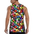 thumbnail image 2 of Sigee Easter Eggs2 for Men's Workout Tank Top, Athletic Gym Sleeveless Shirt - Quick Dry, Lightweight, Breathable 4X-Large, 2 of 9