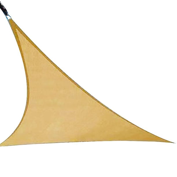 Vela de protección solar Toldo para toldo con toldo triangular derecho, color beige Abody 3M