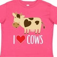 thumbnail image 4 of Inktastic I Love Cows Dairy Farmer Boys or Girls Toddler T-Shirt, 4 of 5