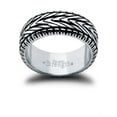 thumbnail image 2 of Men's Stainless Steel Band Ring-Psalm 28:7 by Shields of Strength, 2 of 3