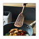 thumbnail image 5 of Utensilios de cocina de madera, 4 cucharas y espátulas de madera para cocinar, elegantes, utensilios de cocina para uso doméstico y cocina, 5 of 7