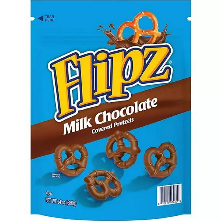 Flipz Milk Chocolate Covered Pretzels 24 oz. 4PK Walmart