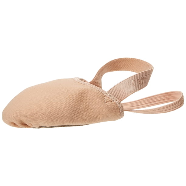 Zapato de danza Capezio Pirouette II de lona color nude, XL