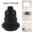 thumbnail image 3 of OULII pull lamp base Bakelite Black Adjustable Angle LED Screw-In Lamp Fixture 1Pack, 3 of 8