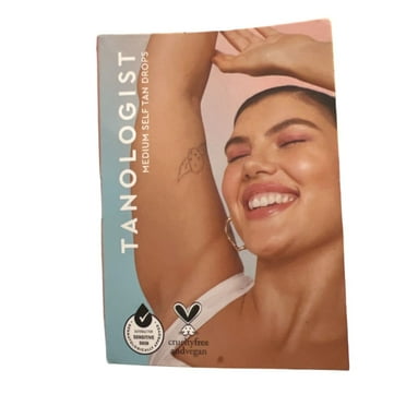 Tanologist, Self-Tanner Self Tan Drops, Medium, 0.14oz/4ml