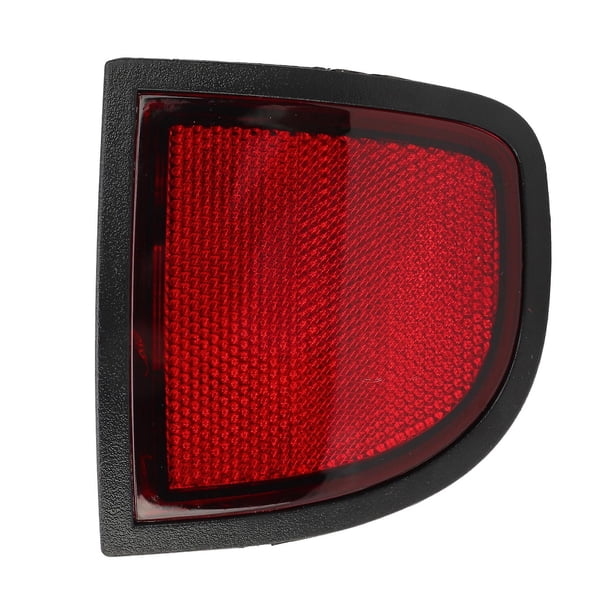Red Rear Bumper Reflector,Replacement Rear Bumper Side Reflector Panel for Mitsubishi L200 Triton ML MN 2005 to 2015 Right 8355A016