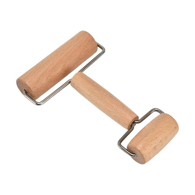 Dough Roller, Simple Operation Pizza Roller Tool Covering Technology Fine Workmanship Comfortable Grip For Bakery For Kitchen For Household