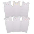 thumbnail image 3 of Buyless Fashion Girls Tank Tops - Sleeveless Cami Tanks Cotton Undershirts for Dance Gymnastics, Kids & Toddler Size (12 Pack) 9-10, 3 of 7