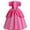 Rose, variant on KAWELL Princess Peach Costume for Girls, Super Brothers Kids Princess Peach Dress Halloween Cosplay Dress Up with Accessories