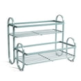thumbnail image 3 of OUSITAID Kitchen Storage Organizer Shelf Heavy Duty Kitchen Organizer for Kitchen Drawer Shelf Cabinet - Green, 3 of 3