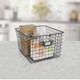 thumbnail image 3 of Spectrum 47976 Storage Basket, Medium, Cool Gray, 3 of 7