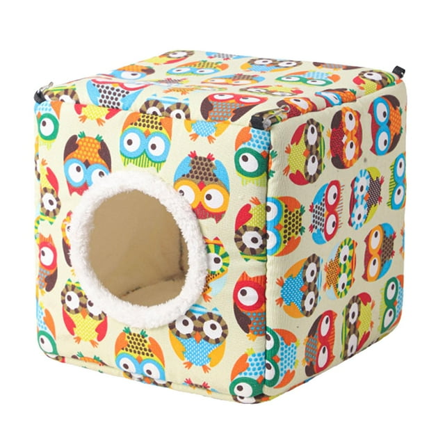 Milaget Rabbit Bed Warm House Hanging Nest for Chinchillas Indoor Rabbit Guinea Pigs Large