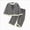 A63-Black, variant on Toddler Girls Gingham Check Ruffle Trim Pajama Set,Long Sleeve Bow Detail Loungewear 3-4 Years