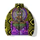 thumbnail image 4 of Tops de invierno para hombre Chaqueta para hombre Abrigo para hombre con estampado de corazones Abrigo holgado de algodón con estampado de monstruo tuerto Chaquetas de abrigo, 4 of 4