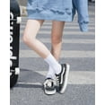 thumbnail image 4 of LOOIKOOS 10 Pairs Crew Socks for Women, Womens Crew Socks Lightweight Thin Long Socks with Arch Support High Socks Women Casual Socks Black, 4 of 7