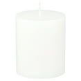 thumbnail image 4 of (2 pack) Mainstays Unscented Pillar Candles, 2.5 x 2.8 inches, White, 4 of 6