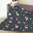 thumbnail image 6 of Pofeuu Christmas Party Print Ultra-Soft Micro Fleece Blanket,for Bed Or Sofa,All Season Throw Blankets Flannel Blanket-40"x30", 6 of 7