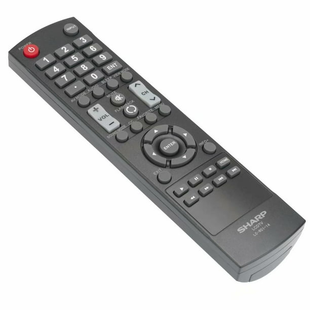 New Remote replacement LCRC114 for Sharp TV LC50LB261U LC32LB261U
