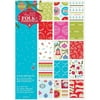 Papermania Double-Sided Paper Pack, A4, 32pk, Folk Christmas, Linen Finish