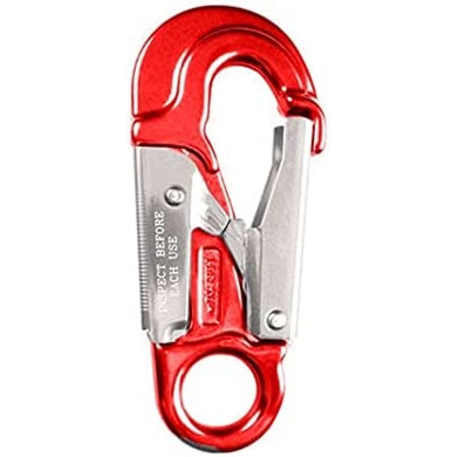 Notch Aluminum Locking Rope Snap (Red), Aluminum Locking Rope Snap