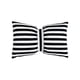 thumbnail image 1 of Fundas de almohada, funda de cojín, fundas de cojín decorativas, funda de almohada a rayas con lazo, 50x33cm, almohada cilíndrica de terciopelo suave, adecuada para sofás, camas y decoración del hogar, 1 of 6