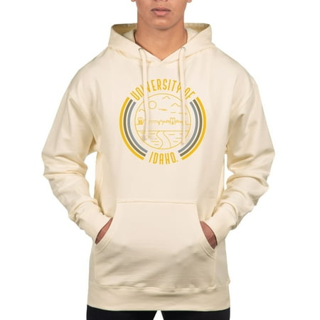 Men s Uscape Apparel Cream Idaho Vandals Standard Pullover Hoodie Men s Uscape Apparel Cream Idaho Vandals Standard Pullover Hoodie