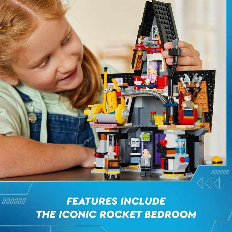 hmmbj/3 LEGO Despicable Me 4 Minions and Gru's Family Mansion, 75583, 868