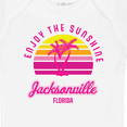 thumbnail image 4 of Inktastic Summer Enjoy the Sunshine Jacksonville Florida in Pink Boys or Girls Baby Bodysuit, 4 of 5