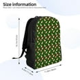 thumbnail image 4 of Cauagu Gnomes In Caps Print Backpacks,Travel Daypack Casual Laptop Backpack Bookbag Fits 15 Inch Computer for Men Women, 4 of 8