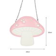 thumbnail image 4 of Bolsa Mushroom Shoulder Bag Cartoon Women Leather Chain Satchel (Rosa) Ehuebsd Para Estrenar, 4 of 9