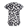 thumbnail image 5 of Camiseta divertida de manga corta con cuello redondo para mujer, camiseta estampada de manga corta con volantes OAVQHLG3B Store lin121212, 5 of 5