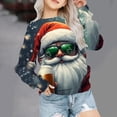 thumbnail image 2 of Zshosam Cute Christmas Sweatshirts for Teen Girls Plain Outfits for Girls Kids Christmas Sweatshirt Comfortable Crewneck Loose Tops Size 13T 14T,(Multicolour 13-14 Years), 2 of 4