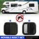 thumbnail image 3 of Rv con rojo - empuje y tracción de Aleación de aluminio negro con esquinas redonteadas para autocaravanas y remolques, 3 of 7