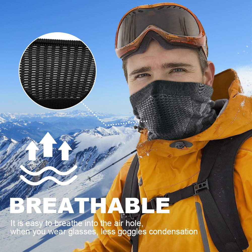 Winter Neck Warmer Gaiter Windproof Face Mask Balaclava Bandana For Ski Snowboard