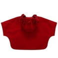 thumbnail image 2 of Little Girls Red Rosette Accent Hood Coat 3, 2 of 2
