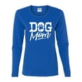 thumbnail image 2 of Wild Bobby Dog Mom Dog Lover Women Graphic Long Sleeve Tee Royal Large, 2 of 5