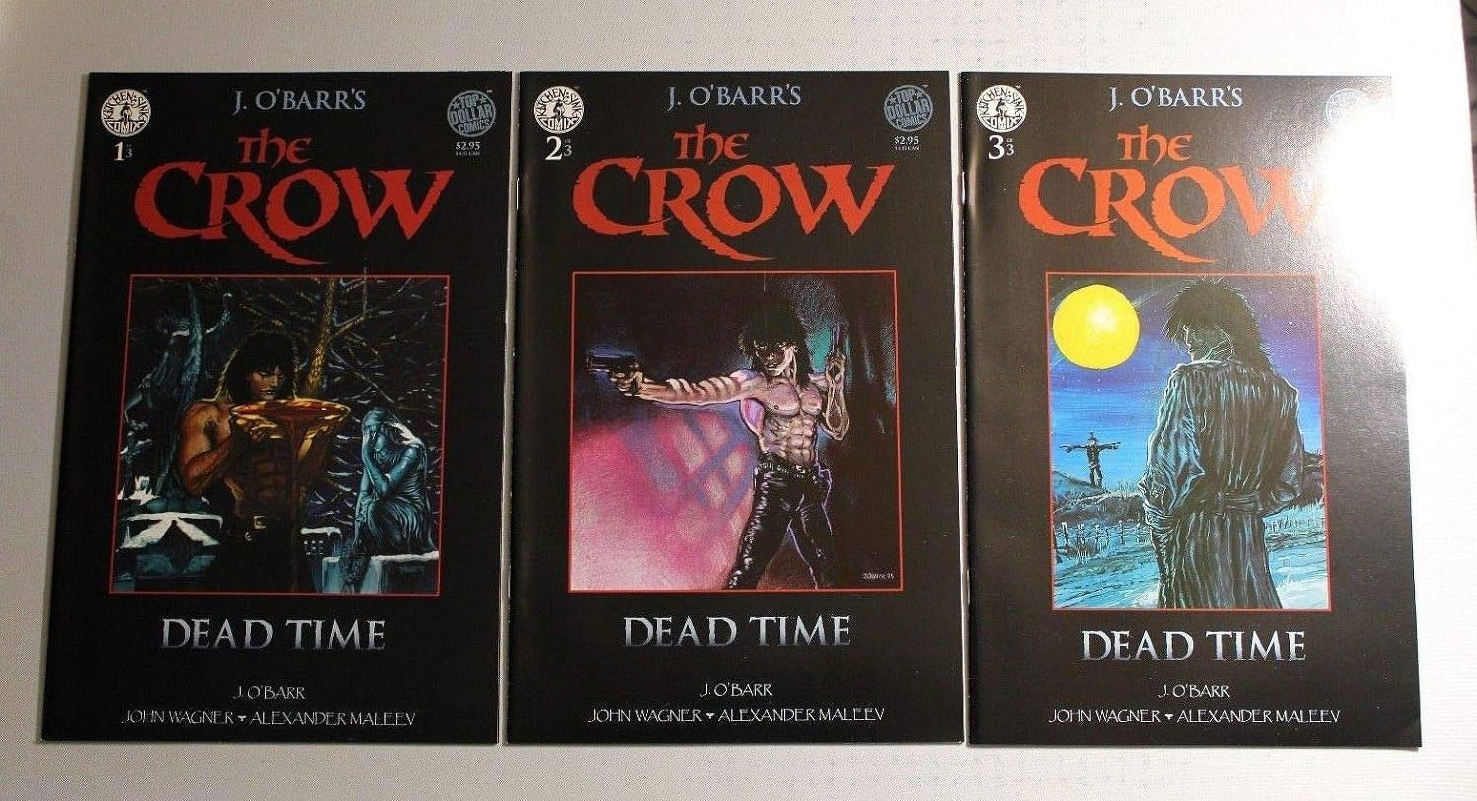 The Crow Dead Time # 1 - #3 Set NM