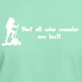 thumbnail image 3 of CafePress - Not All Who Wander Are Lost T Shirt - Men's Classic Graphic Cotton T-Shirt, 3 of 4