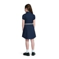 thumbnail image 2 of Wonder Nation Girls School Uniform Button-Up Shirt Dress, Sizes 4-16, 2 of 8