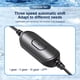 thumbnail image 2 of Ventilador Coche Manguera Giratoria 360 ​​grados Circulación Aire Enfriador USB para Camión RV SUV, 2 of 9